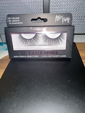 The Crème 3D Faux Mink Lashes - After Party (Black)